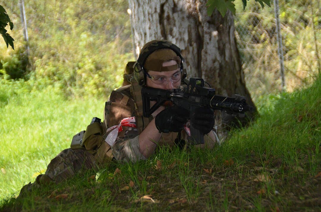 Natural obstacles terrain