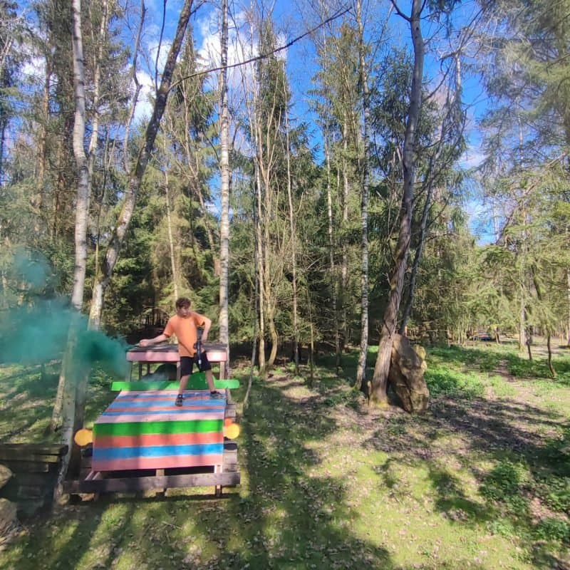 Laser Paintball Action