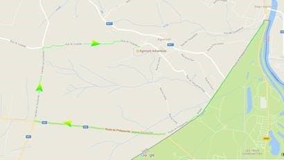 Itinéraire pour Vavabid Paintball